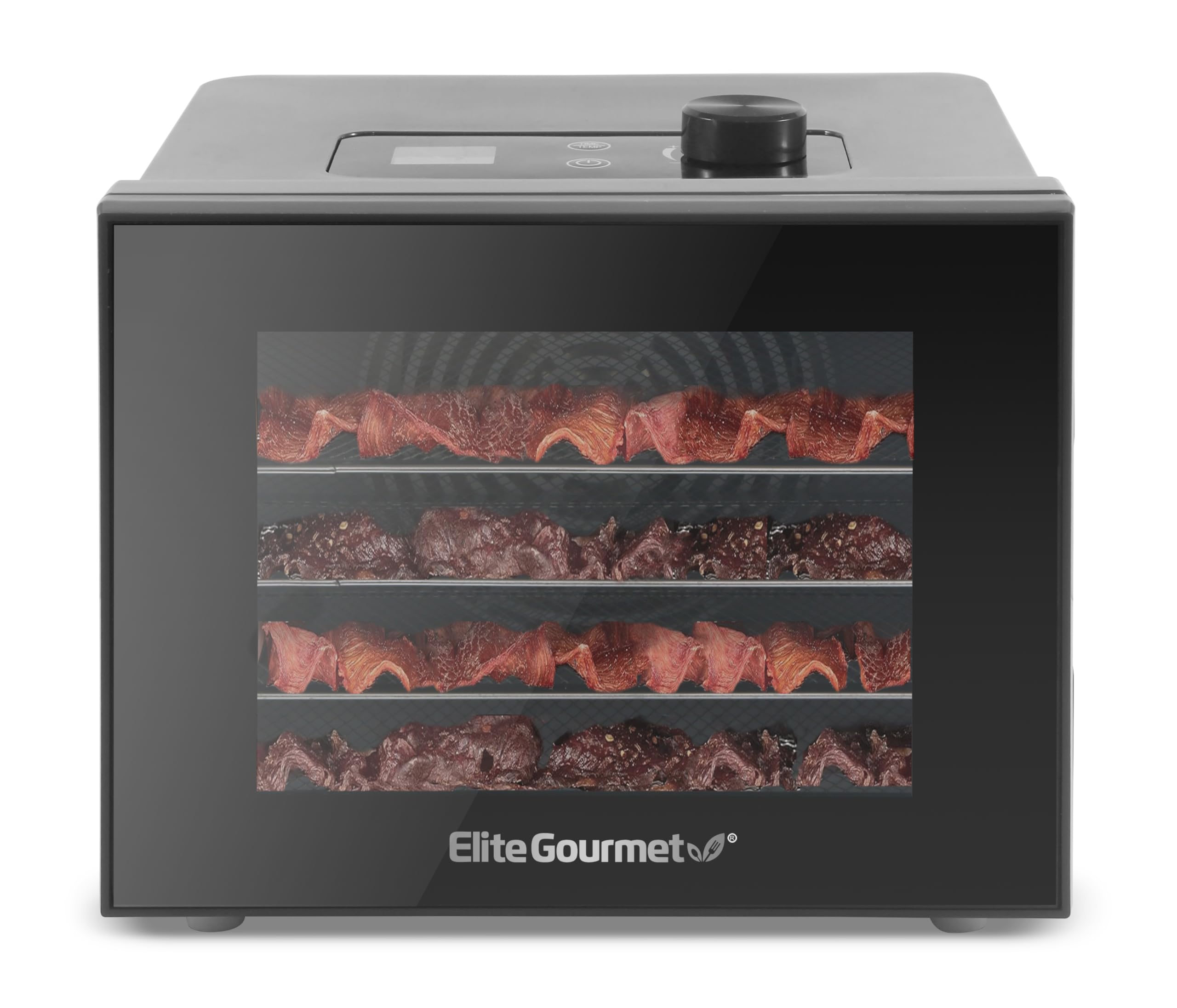 Elite Gourmet Stainless Steel Trays Dehydrator for Jerky and Snacks
| Elite Gourmet Food Dehydrator with Adjustable Tem
